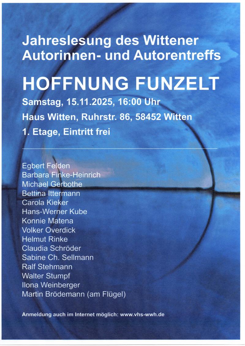 Jahreslesung 2025 - Plakat